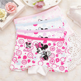 Cartoon Underpants 4Pcs/lot Baby Boxer Kids Underwear cotton Panties Calcinhas Infantis 2-9 Yrs
