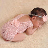 Baby Girls Lace Ruffled Romper Toddler Infant Jumpsuit Cake Smash Outfit Baby 1st Birthday Outfit Photo Props infant photo shoot