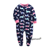 Orangemom anime home love Newborn baby boys spring baby Romper girl romper Infant fleece Jumpsuit for kids new born baby clothes
