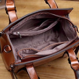 Real Genuine Leather Handbags Luxury Brand Handbags Women Bags Designer Female Crossbody Bags