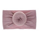 Brand New 0-6Y Newborn Infant Kids Girls Nylon Bow Hairband Headband Stretch Turban Knot Head Wrap Headwear Gifts 21 Colors