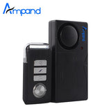 Home Security Wireless Remote Control Vibration Motorcycle Bike Door Window Detector Burglar Alarm