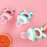 Baby nipple Fresh Food Nibbler Baby Pacifiers Feeder Kids Fruit feeding nipple Safe Supplies Nipple Teat Pacifier Bottles