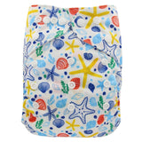Ohbabyka Eco-friendly Diaper Cover Wrap Washable Diapers Couches Lavables Baby Nappy Reusable Nappy Baby Pocket Cloth Diapers