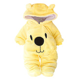 LZH Baby Winter Clothes Newborn Baby Girls Overall Autumn Long Sleeve Baby Romper For Baby Boys Jumpsuit Costume Infant Clothing