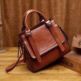 Real Genuine Leather Handbags Luxury Brand Handbags Women Bags Designer Female Crossbody Bags