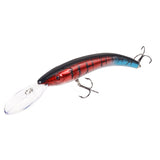New 1 PCS 15.5cm / 16.3g Wobbler Fishing Lure Big Crank Bait Minnow Bass Trolling Artificial Bait Pike Carp Lures Fishing