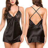 Women's Sexy Silk Lace Lingerie Nightware