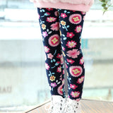 Children Pants Autumn Winter Baby Leggings Colorful Print Flower Butterfly Love Girls Pants