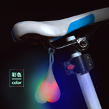 Cycling Balls Tail Silicone Light Creative Bike Waterproof Night Essential LED Red Warning Lights Bicycle Seat Back Egg Lamp