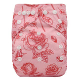 Ohbabyka Eco-friendly Diaper Cover Wrap Washable Diapers Couches Lavables Baby Nappy Reusable Nappy Baby Pocket Cloth Diapers