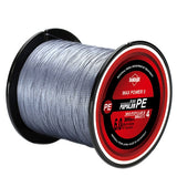 SeaKnight TriPoseidon 300M 500M 1000M PE Fishing Line 4 Strands Braided Fishing Line 8-80LB Multifilament Fishing Line Smooth