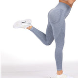 New Vital Seamless Leggings High Waist Woman Fitness Yoga Pants Sexy Push Up Gym Sport Leggings Slim Stretch Running Tights
