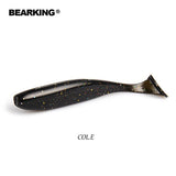 BEARKING Ez Shiner 5cm 7.5cm 10cm Wobblers for Hot Carp Fishing Soft Lures Silicone Artificial Double Color Baits