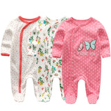 Summer Baby Rompers Spring Newborn Baby Clothes For Girls Boys Long Sleeve ropa bebe Jumpsuit Baby Clothing boy Outfits