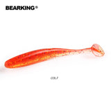 BEARKING Ez Shiner 5cm 7.5cm 10cm Wobblers for Hot Carp Fishing Soft Lures Silicone Artificial Double Color Baits