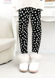 Children Pants Autumn Winter Baby Leggings Colorful Print Flower Butterfly Love Girls Pants