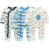 Summer Baby Rompers Spring Newborn Baby Clothes For Girls Boys Long Sleeve ropa bebe Jumpsuit Baby Clothing boy Outfits