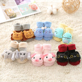 Baby Socks Floor Non-slip Cotton Cartoon Doll socks with bells Baby Girls Boys Soft  Cute Boots