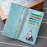 Hot sale new fashion high capacity women wallets lady girl casual long clutch wallet female PU leather flip up card holder purse