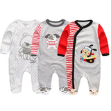 Summer Baby Rompers Spring Newborn Baby Clothes For Girls Boys Long Sleeve ropa bebe Jumpsuit Baby Clothing boy Outfits