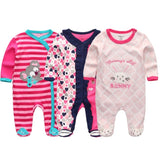 Summer Baby Rompers Spring Newborn Baby Clothes For Girls Boys Long Sleeve ropa bebe Jumpsuit Baby Clothing boy Outfits