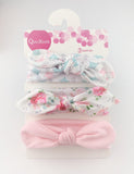 NEW 3pcs/lot baby headband flower print hairwear for newborn baby girl headband for litle girl headbands children