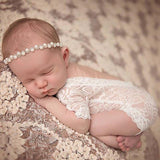 Baby Girls Lace Ruffled Romper Toddler Infant Jumpsuit Cake Smash Outfit Baby 1st Birthday Outfit Photo Props infant photo shoot