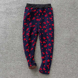 Children Pants Autumn Winter Baby Leggings Colorful Print Flower Butterfly Love Girls Pants