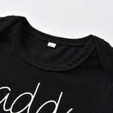 Summer Newborn Infant Baby Girl Clothes Daddy is my Hero Short Sleeve T-shirt Tops+Pants+Headband Toddler Outfits Set