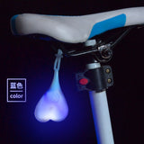 Cycling Balls Tail Silicone Light Creative Bike Waterproof Night Essential LED Red Warning Lights Bicycle Seat Back Egg Lamp