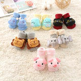 Baby Socks Floor Non-slip Cotton Cartoon Doll socks with bells Baby Girls Boys Soft  Cute Boots