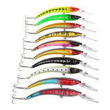 New 1 PCS 15.5cm / 16.3g Wobbler Fishing Lure Big Crank Bait Minnow Bass Trolling Artificial Bait Pike Carp Lures Fishing