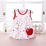 Cotton Flower Design Dress for Kids