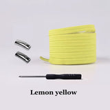 New Elastic Magnetic Locking ShoeLaces Quick No Tie Shoe laces Kids Adult Unisex Shoelace Sneakers Shoe Laces Strings