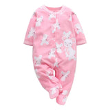 Orangemom anime home love Newborn baby boys spring baby Romper girl romper Infant fleece Jumpsuit for kids new born baby clothes