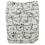 Ohbabyka Eco-friendly Diaper Cover Wrap Washable Diapers Couches Lavables Baby Nappy Reusable Nappy Baby Pocket Cloth Diapers