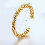 High Quality Hollow bracelet Shape Stainless Steel Gold Colour Cuff Bangles Fashion Love Bracelets For Women Jewelry Wholesale