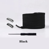 New Elastic Magnetic Locking ShoeLaces Quick No Tie Shoe laces Kids Adult Unisex Shoelace Sneakers Shoe Laces Strings