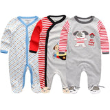 Summer Baby Rompers Spring Newborn Baby Clothes For Girls Boys Long Sleeve ropa bebe Jumpsuit Baby Clothing boy Outfits