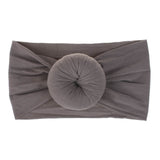 Brand New 0-6Y Newborn Infant Kids Girls Nylon Bow Hairband Headband Stretch Turban Knot Head Wrap Headwear Gifts 21 Colors