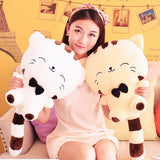 20CM Cute Kawaii Cat with Bow Plush Dolls Toys Gift Stuffed Soft Doll Cushion Sofa Pillow Gifts Xmas Gift Party Decor