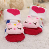 Baby Socks Floor Non-slip Cotton Cartoon Doll socks with bells Baby Girls Boys Soft  Cute Boots