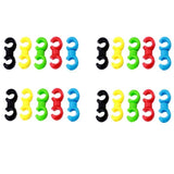 20pcs Bicycle MTB Brake Cable S Style Clips Buckle Hose Guide Bike Cross Line Clip