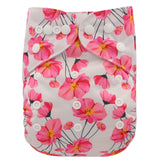 Ohbabyka Eco-friendly Diaper Cover Wrap Washable Diapers Couches Lavables Baby Nappy Reusable Nappy Baby Pocket Cloth Diapers