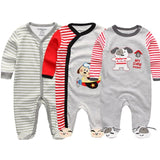 Summer Baby Rompers Spring Newborn Baby Clothes For Girls Boys Long Sleeve ropa bebe Jumpsuit Baby Clothing boy Outfits