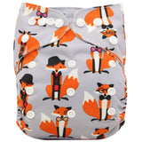 Ohbabyka Eco-friendly Diaper Cover Wrap Washable Diapers Couches Lavables Baby Nappy Reusable Nappy Baby Pocket Cloth Diapers