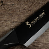 SOWOLL Stainless Steel Kitchen Knife 3.5inch,5 inch.7 inch,8 inch