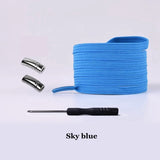 New Elastic Magnetic Locking ShoeLaces Quick No Tie Shoe laces Kids Adult Unisex Shoelace Sneakers Shoe Laces Strings
