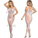 Plus Size bodystocking Sexy Lingerie Erotic Babydoll fetish body suit Underwear latex catsuit Costumes lenceria mujer crotchless